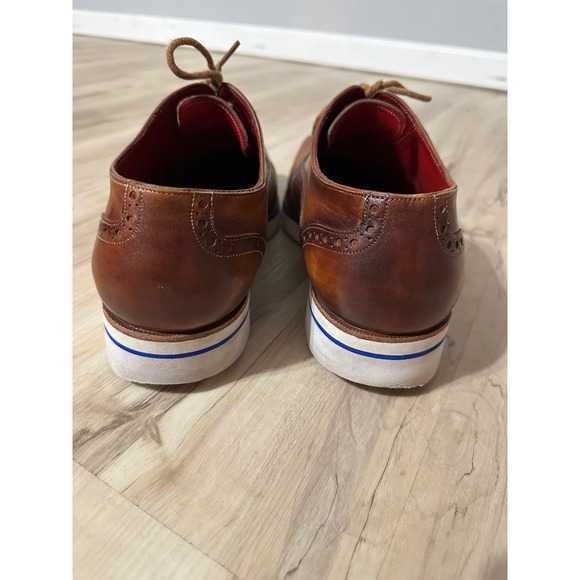 Paul Parkman Smart Casual Men\'s Brown Oxfords‎ Size 13 main image 6